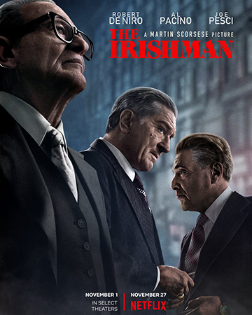 فیلم The Irishman اسکورسیزی در Netflix منتشر شد