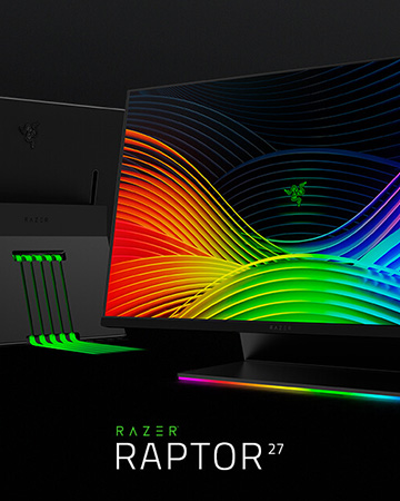 اولین مانیتور گیمینگ  Razer عرضه شد.