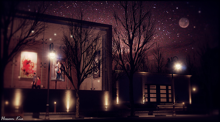 Art Gallery - night sence