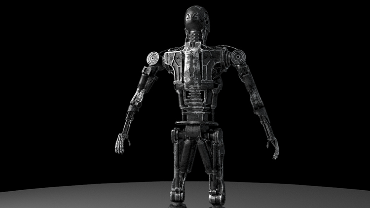 Terminator_T 800 robot