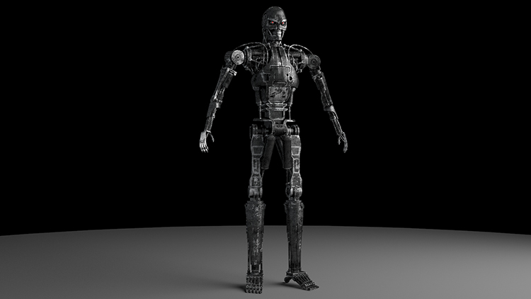 Terminator_T 800 robot