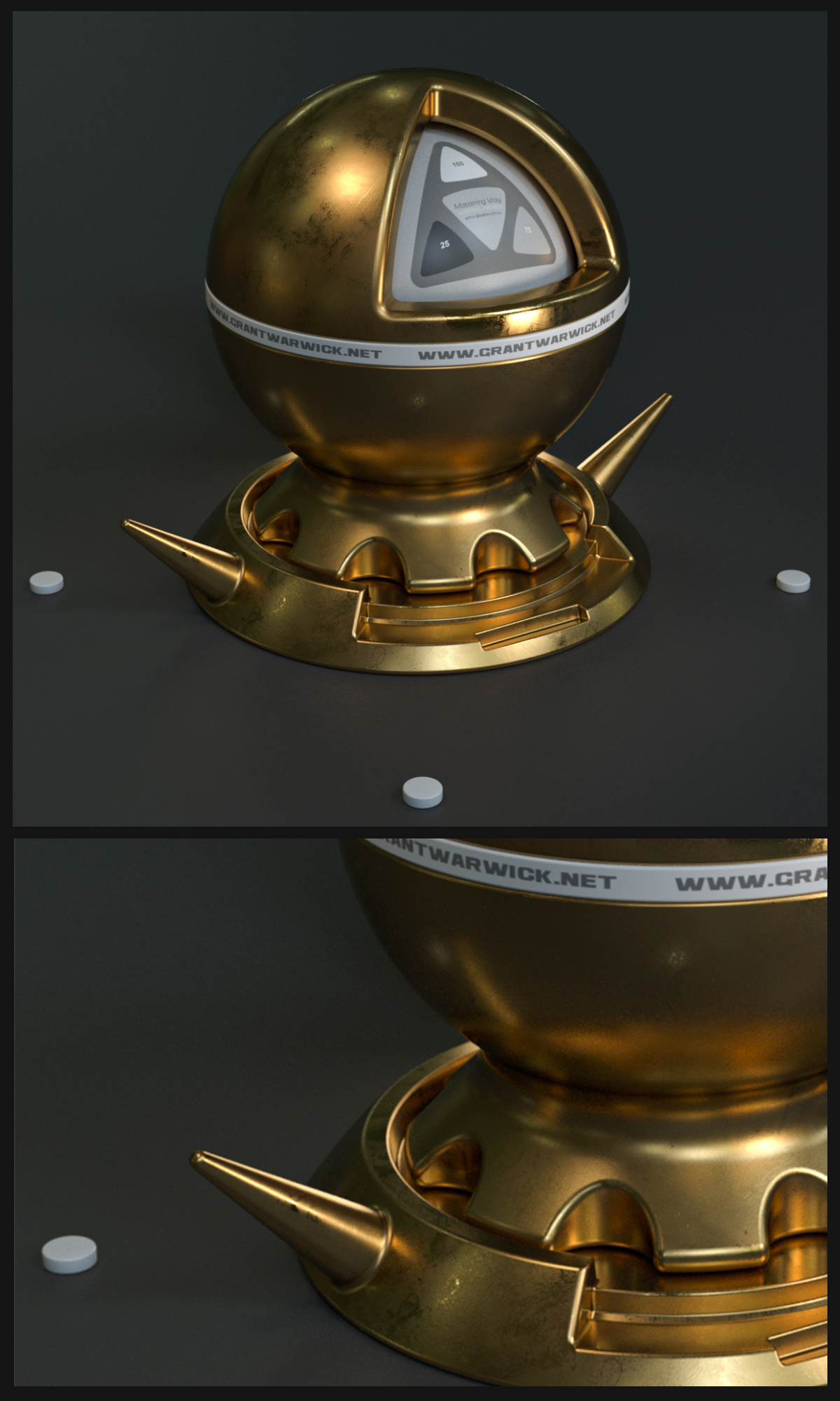 Shader Study : Dirty Gold
