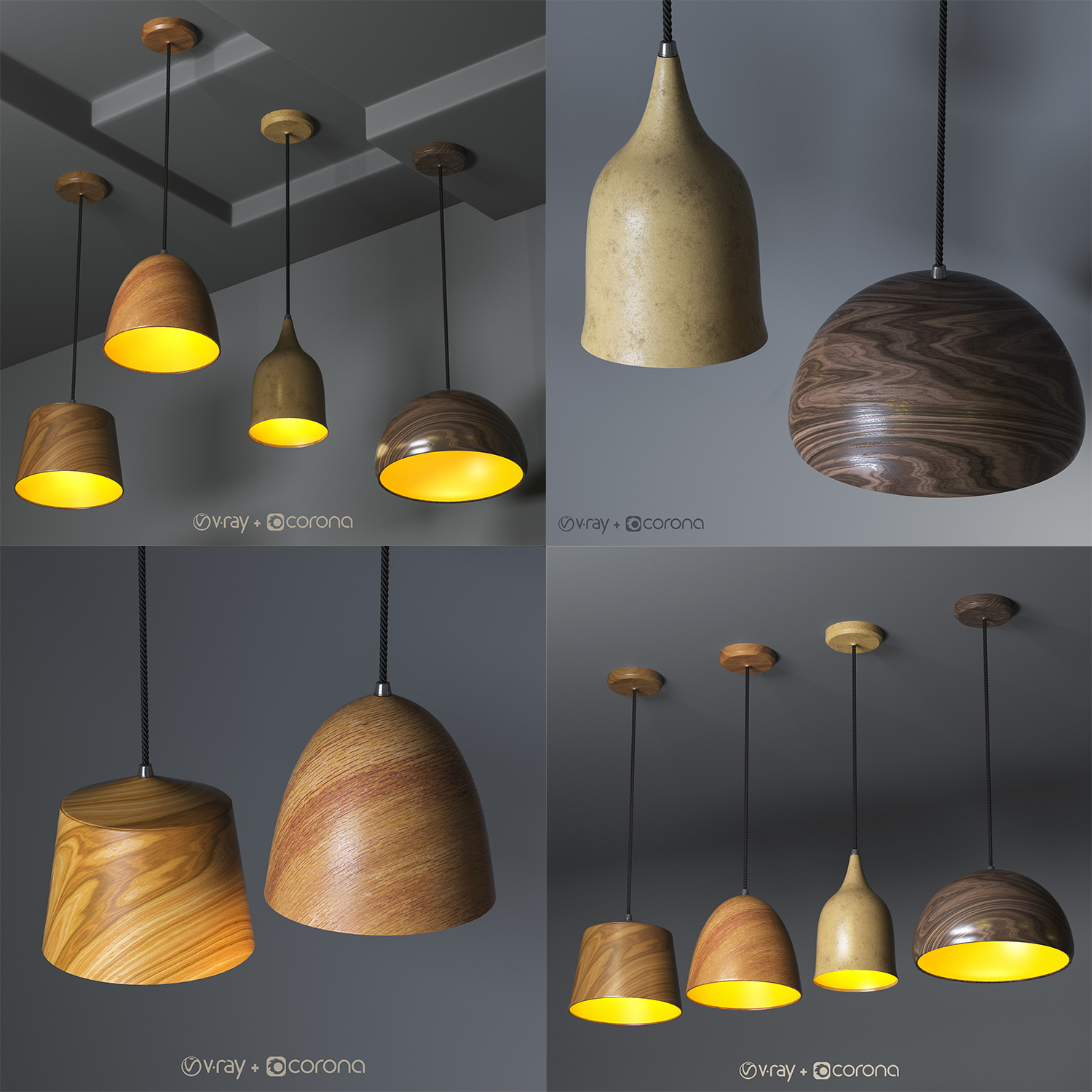 WoodenPendantLight