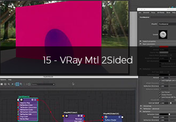 15 - VRay Mtl 2Sided