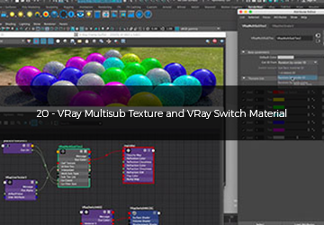 20 - VRay Multisub Texture and VRay Switch Material