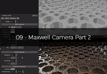 09 - Maxwell Camera - بخش دوم