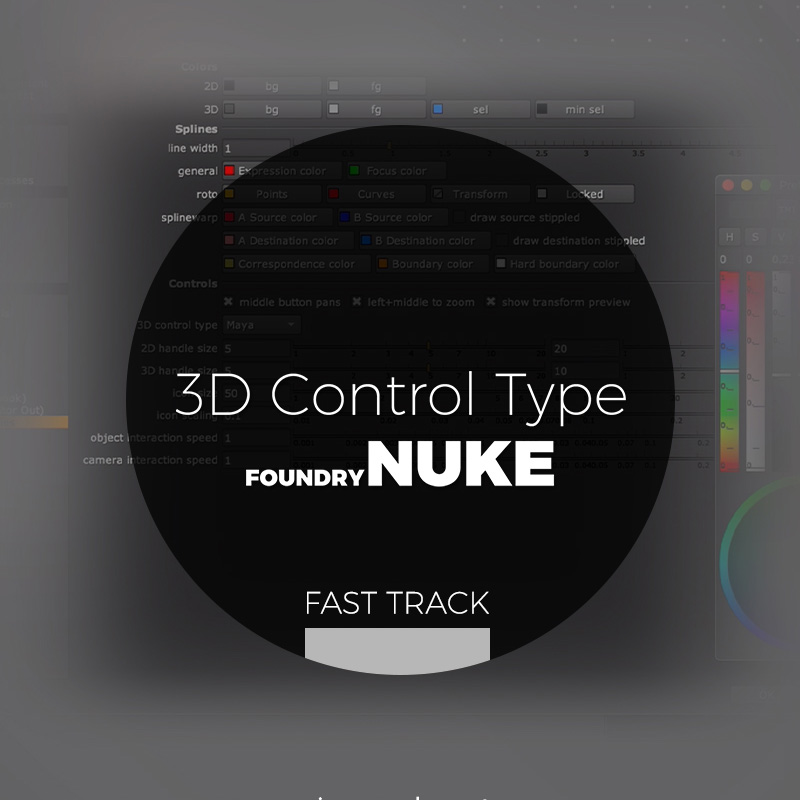 Nuke - 3D Control Type