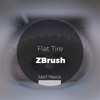 Zbrush - Flat Tire