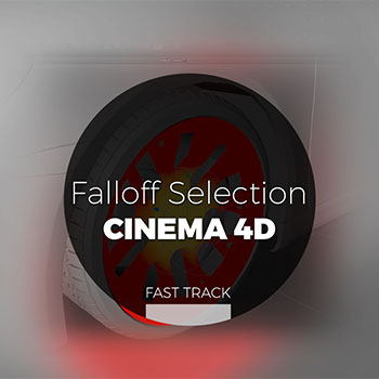 Cinema 4D - Falloff Selection