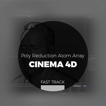 Cinema 4D - Poly Reduction Atom Array