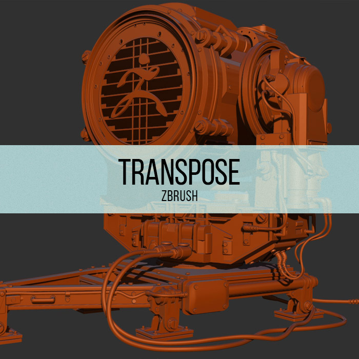 Zbrush - Transpose